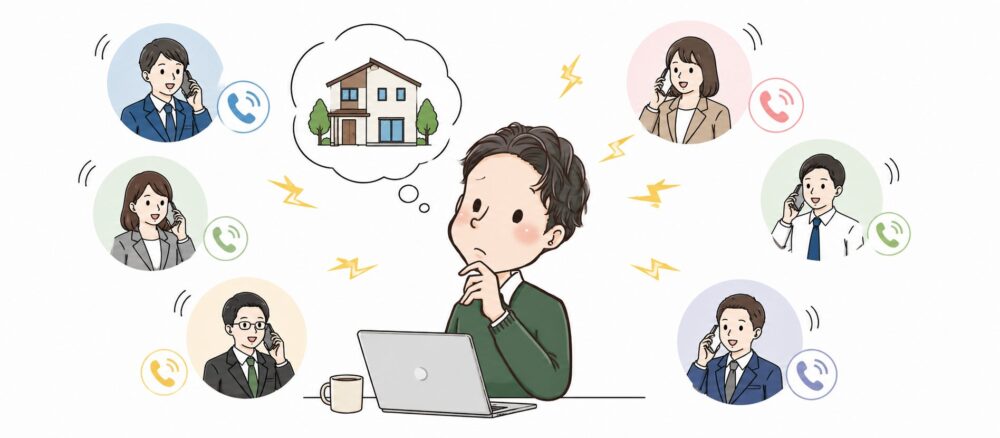一斉に電話が来る