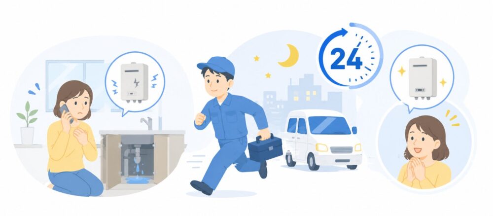 24時間駆け付けサービス