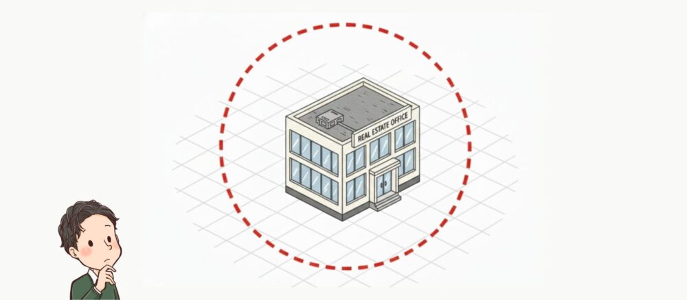 営業エリアが狭い