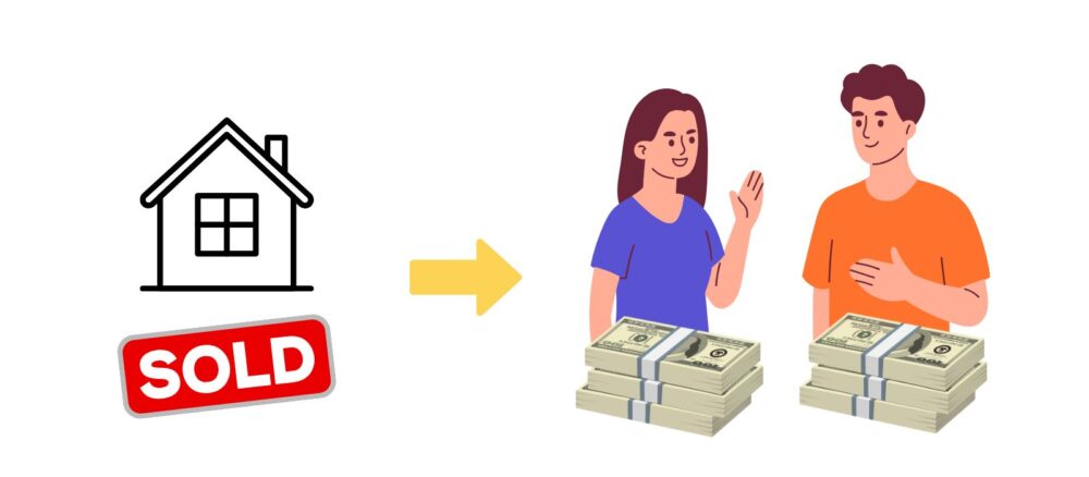 家を売って財産分与