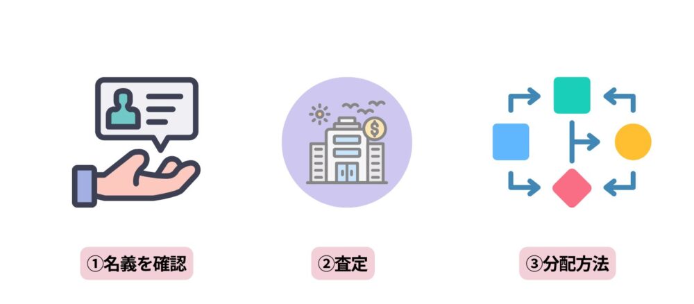 家を財産分与する3ステップ